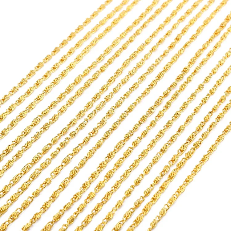 Detachable wholesale metal handbag chain for purse, bag parts chain for bag accessory with trigger hook