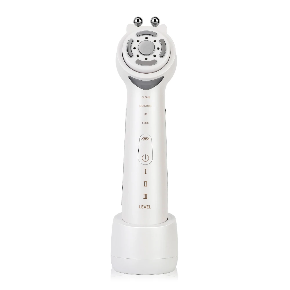 
 Facial Massage Cold and Hot EMS Micro Current Beauty Instrument  