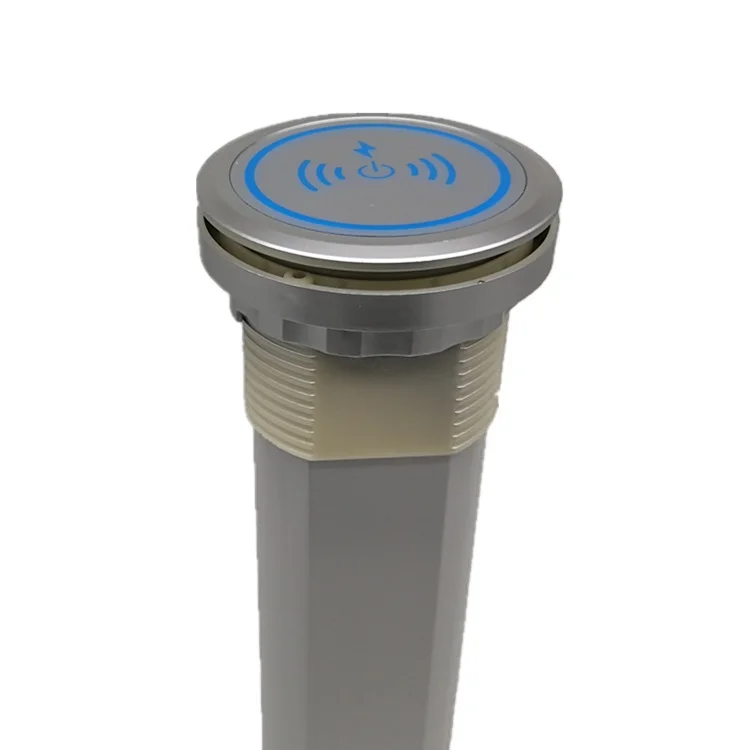 Factory wholesale universal built-in motorized popup socket smart wireless electric kitchen desktop eu uk pop up lifting socket