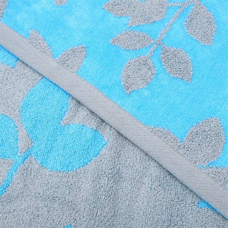 Good Selling 3 Pieces Refreshing Printed Colorful Elegant Soft Pure Cotton Towel Set