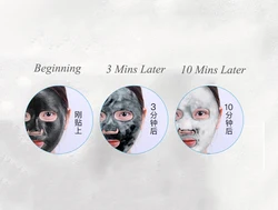 Image Beauty Amino Acid Bamboo Charcoal Oxygen Bubble Mask Moisturizing Moisturizing Mask Box