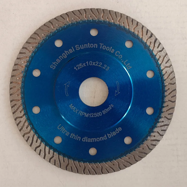 Fast Cut zero Chipping X Turbo 115mm Stone Granite Marble Ceramic Porcelain Tile Cutting Blade