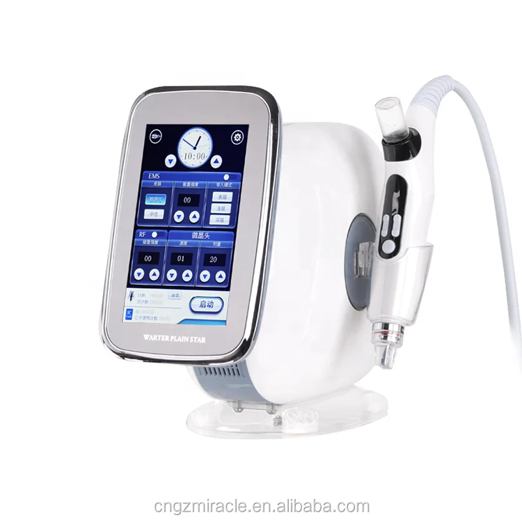 Fractional RF Microneedle Mesotherapy Gun Nano Needle Meso therapy Injection Gun for Face Eyes Neck