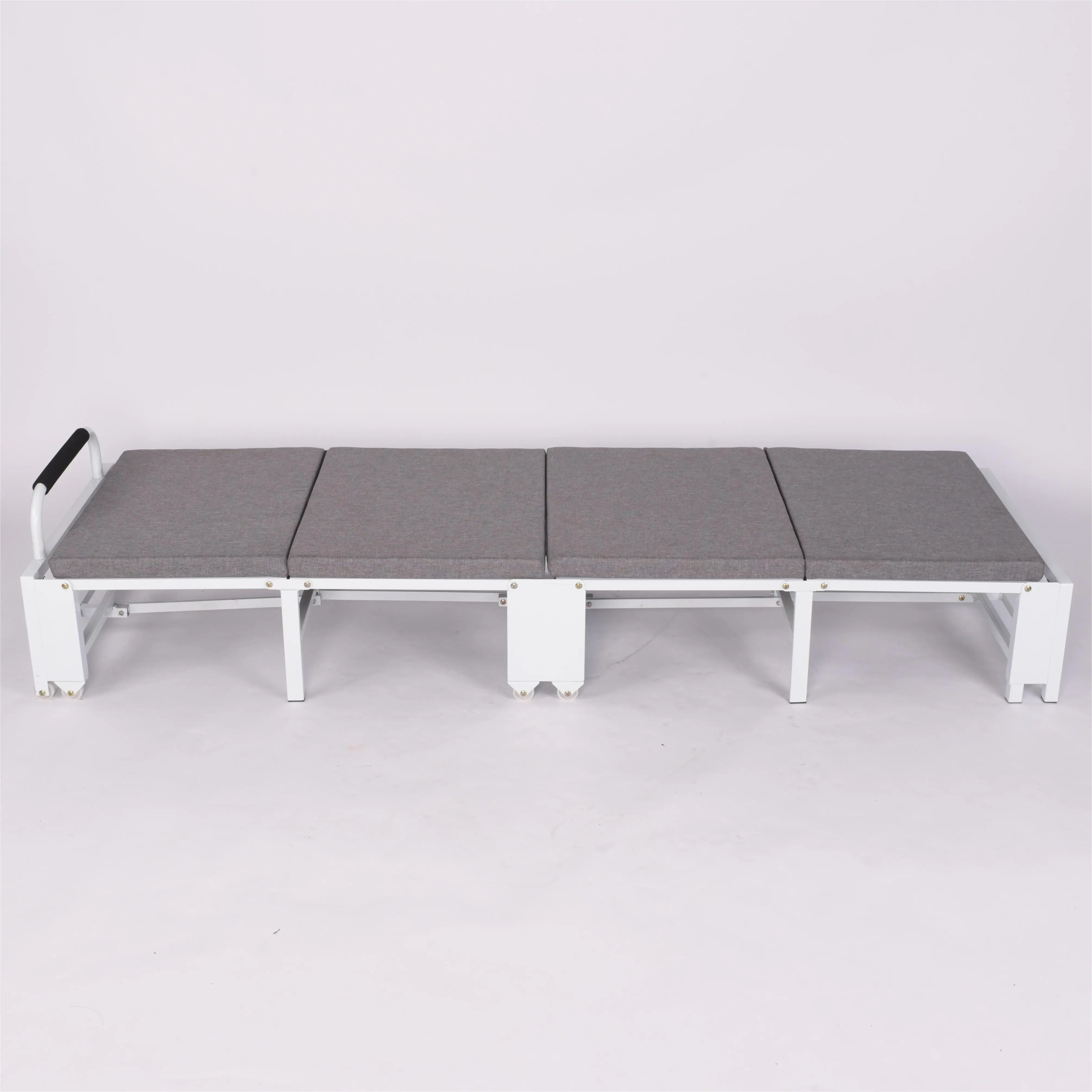 Source Factory Wholesale four-fold cheap price portable invisible folding simple sponge bed for home office school hospital