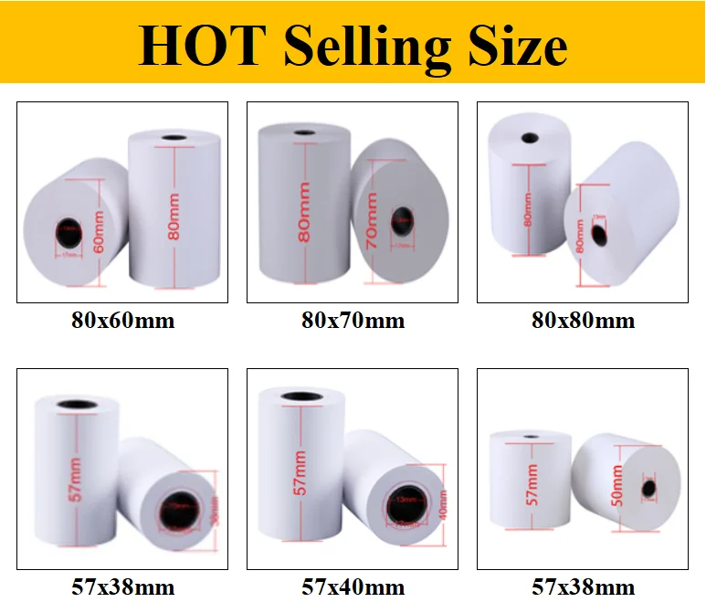 Factory price for Thermal  Paper Roll for Cash ATM POS