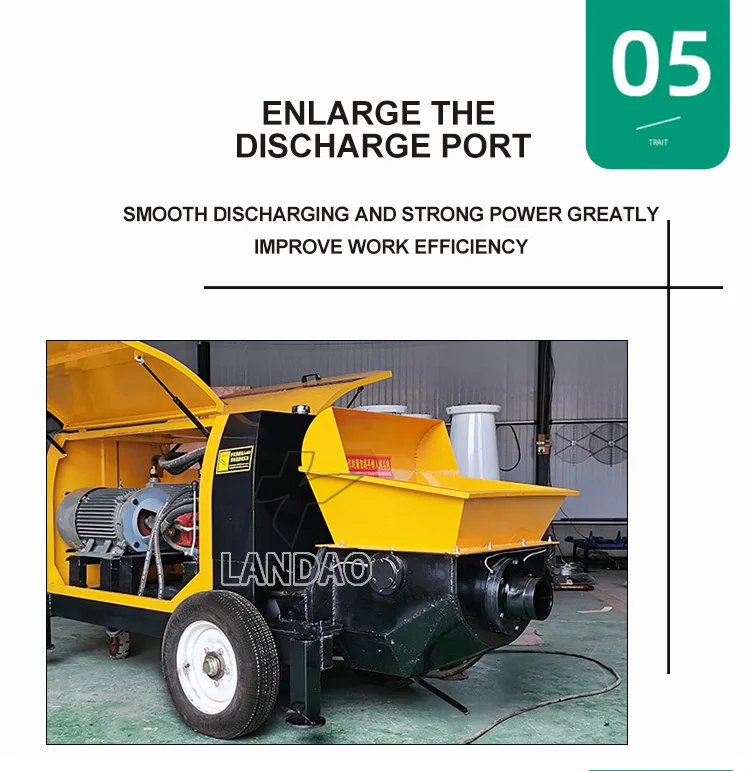 High Pressure Concrete pump