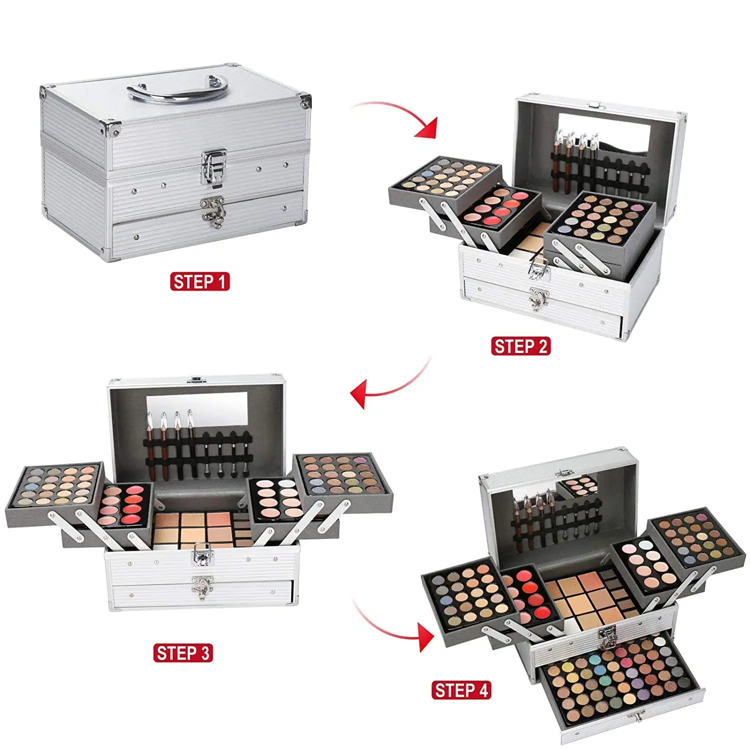 Miss Young Professional Makeup Sets Eye Shadow Makeup Kit Cosmetic Set Make Up Kit Wholesale