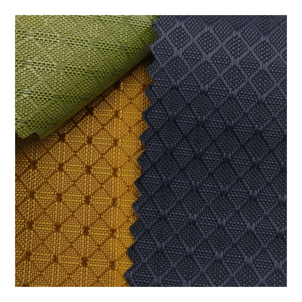 420 denier 420d diamond ripstop nylon oxford fabric with PU coated for backpack