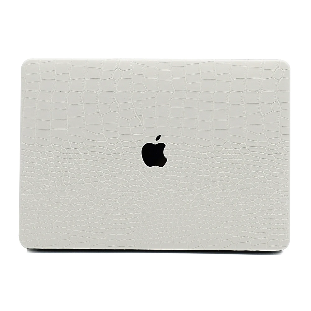 Шикарный flaux Крокодил PU раскладный Кожаный чехол Чехол для ноутбука Macbook Air 13 A2337 A2179 A1932 ноутбук кожный чехолдля марки