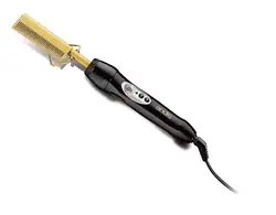 450F High Heat Ceramic Press Comb Professional Electric Hair Straightener brush With Auto Shut-off Time