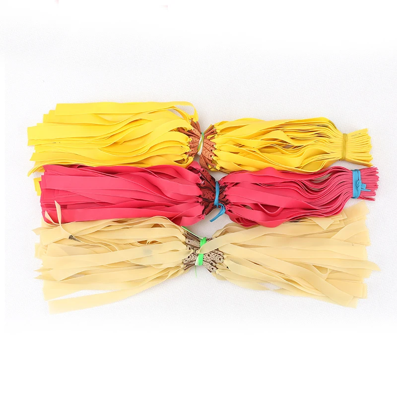 natural emulsion  rubber bands Hunting Slingshot different size