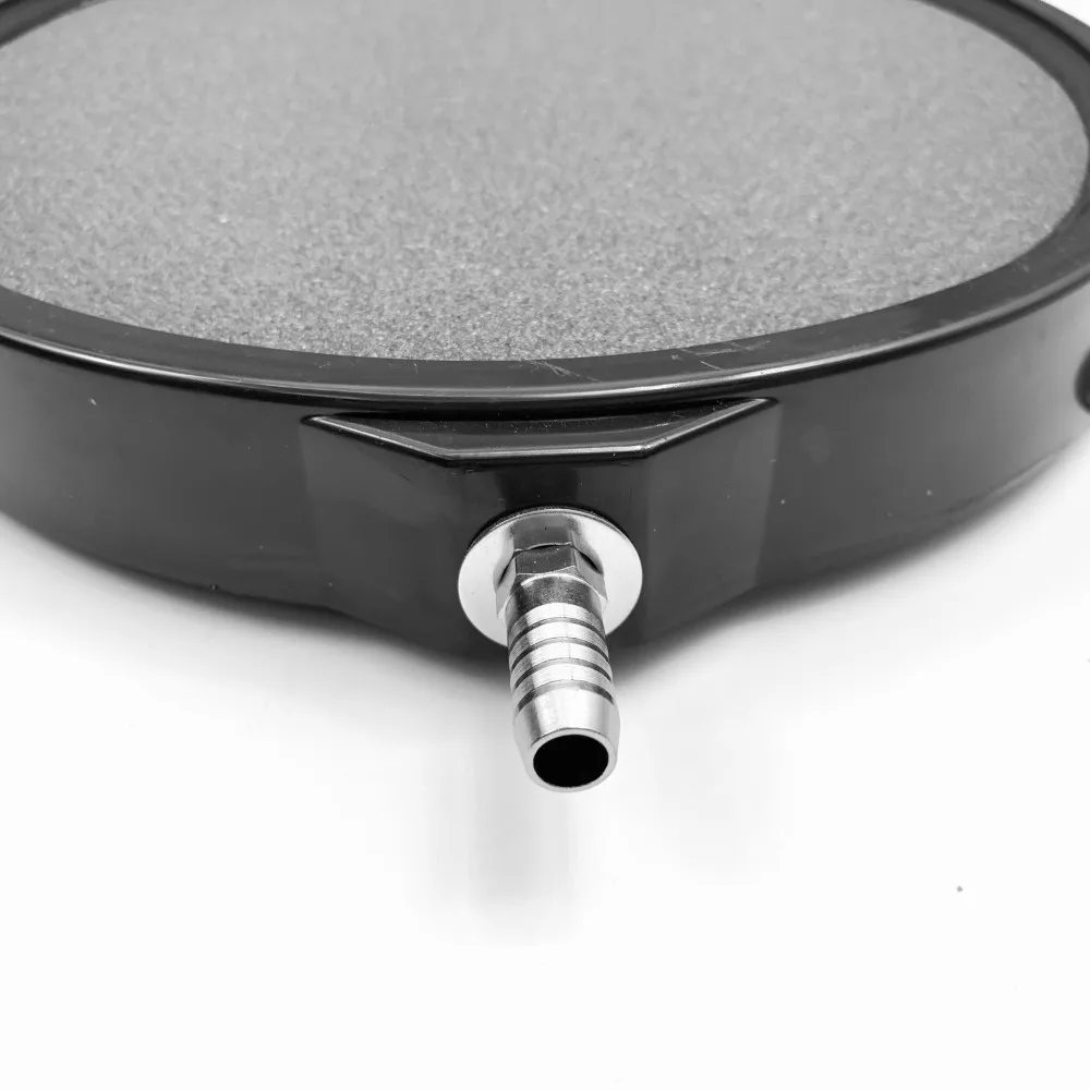 HiSin BS016 Grey 200*H27Mm In Bulk Disc Shape Air Stone Marine Aquatic Aquarium Fish Tank Accessories