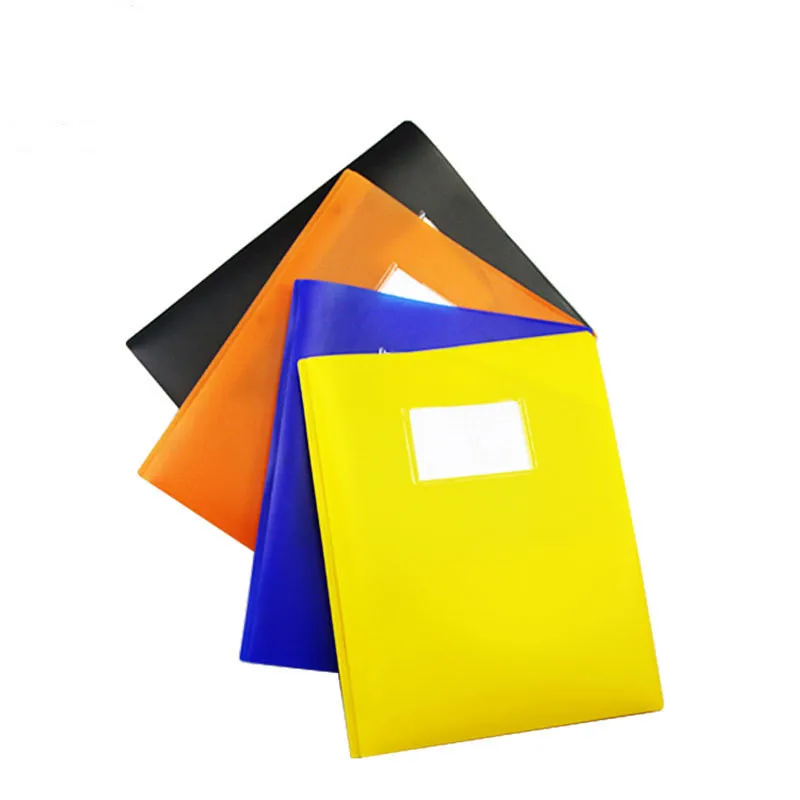 Hot Sales High Quality Poly Portfolio File Folder With 3 Holes Punched Prongs 2 Pocket PP