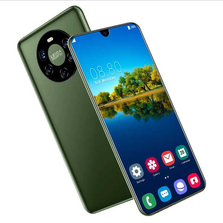  Лидер продаж 2021 Новое поступление на Amazon мобильный телефон Mate 40 Pro + полноэкранный Android 10 0 сотовый Mate40