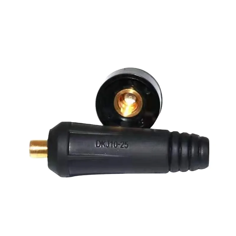 Welding Cable Connector10-25 35-50 50-70 70-95 Cable Joint Male Female Welding Connector Socket Plug Connectors Types