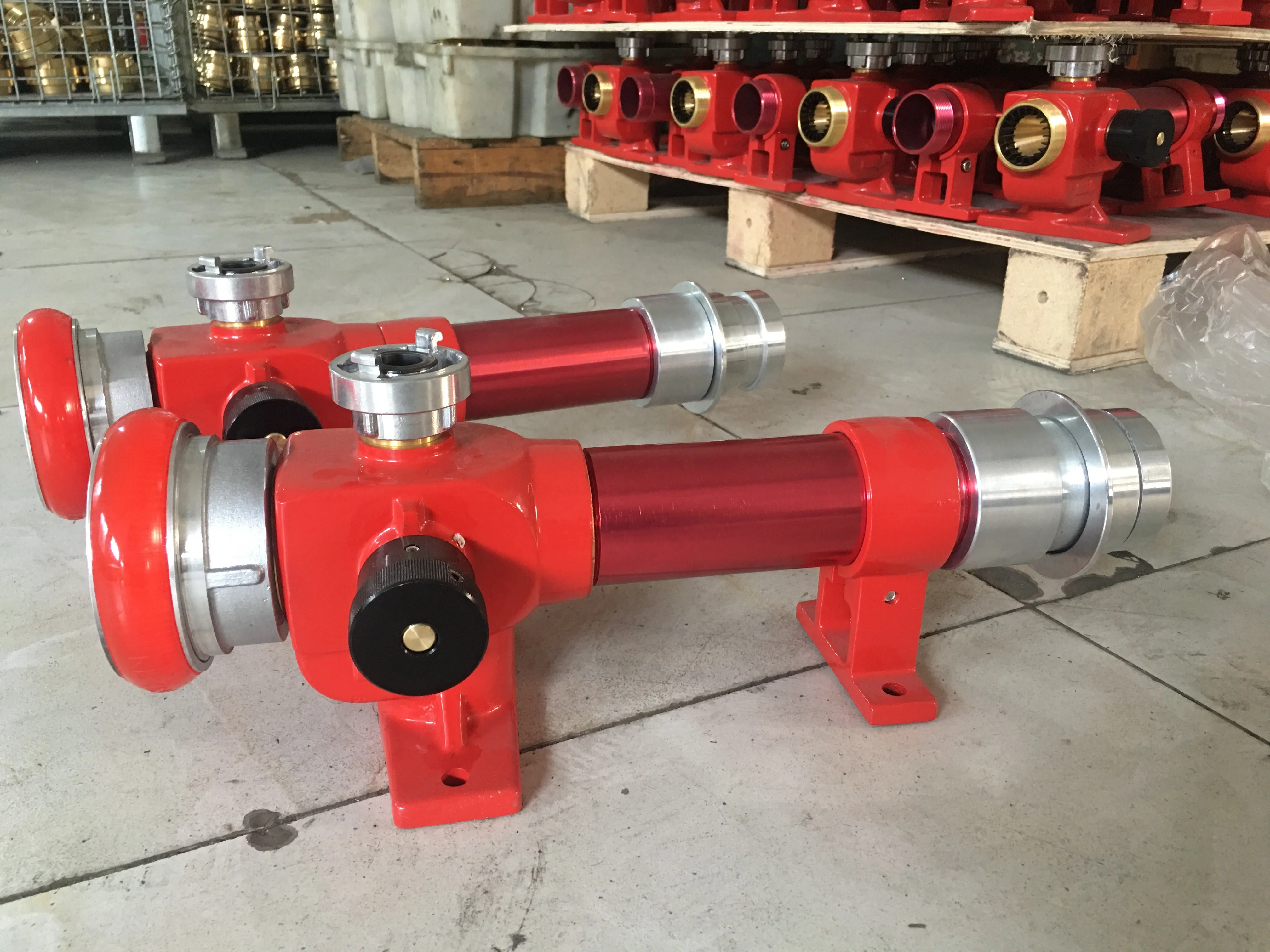 BaiChuan 2.5 inch Aluminum Alloy  connector generator, Vietnamese style red foam inductor  Foam Maker In-Line Foam Generator