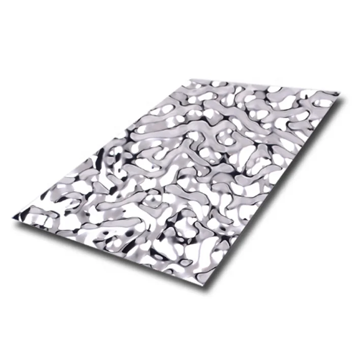 YDX Волнистый лист для дизайна ресторана, полировка из нержавеющей стали, декоративная 3d настенная панель для потолка