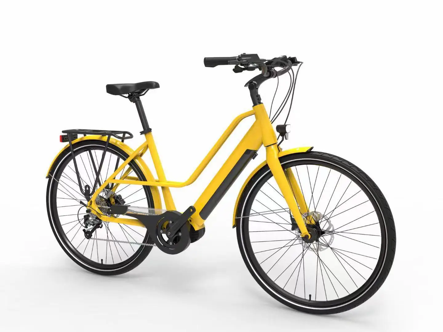  Чехол для аккумулятора EEL Ebike 30 ячеек 18650 дюйма л грубая труба с предохранительным замком 36 В коробка электрического