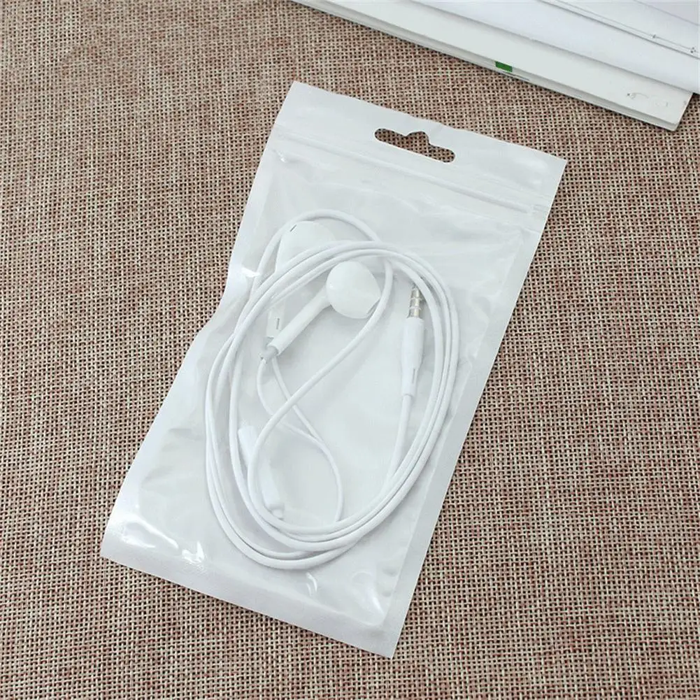 Wired Earphones With Microphone 3.5mm Earphones Plug In-Ear Headphones Music Earplugs Ergonomic Headphones for Smartphones
