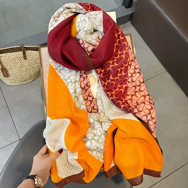 Giving Modern Hospitality Community Polyester shawl Intricate Delightful ethnic style hijab Essential