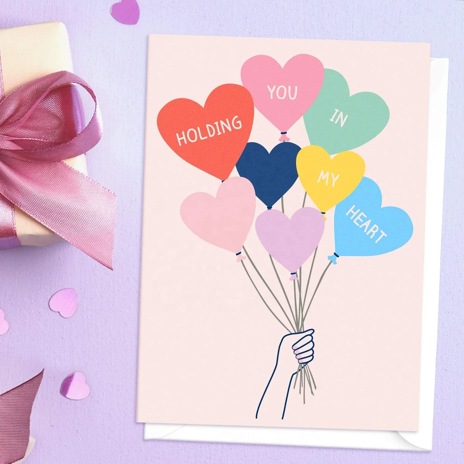 Thank You Cards Blank or Printed Thinking of You With Envelopes Set of 24 Boxed Greeting Cards Assortment 300gsm Note Cards