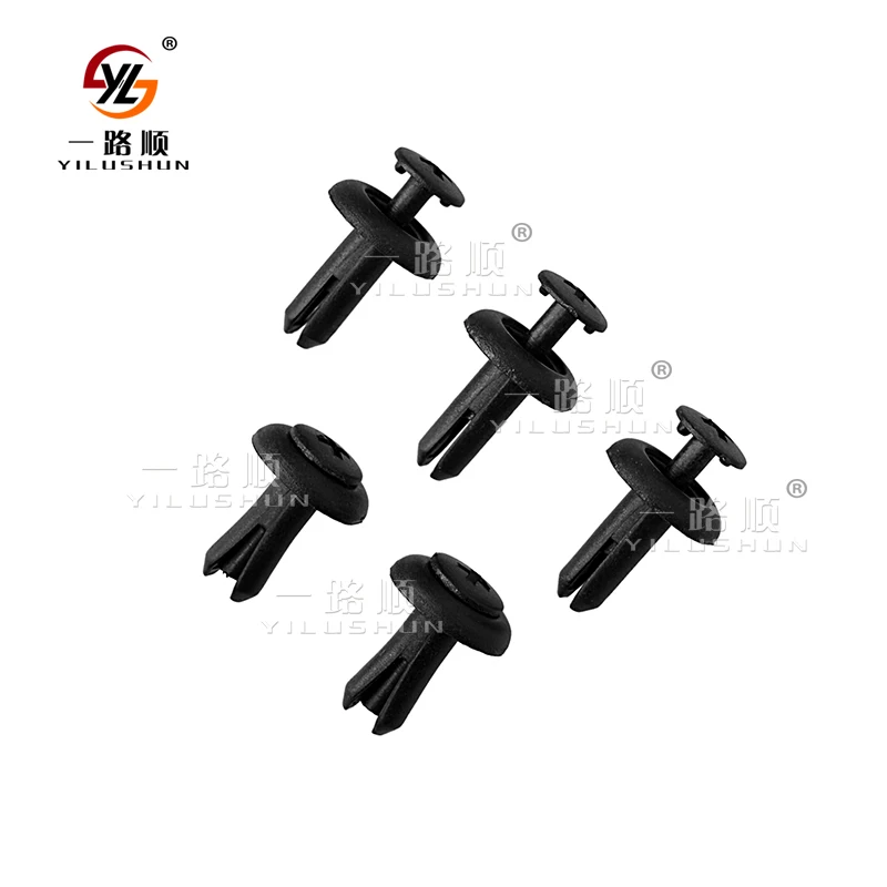 B88 useful plastic car clip interior door, clips for panel door, 6,5mm