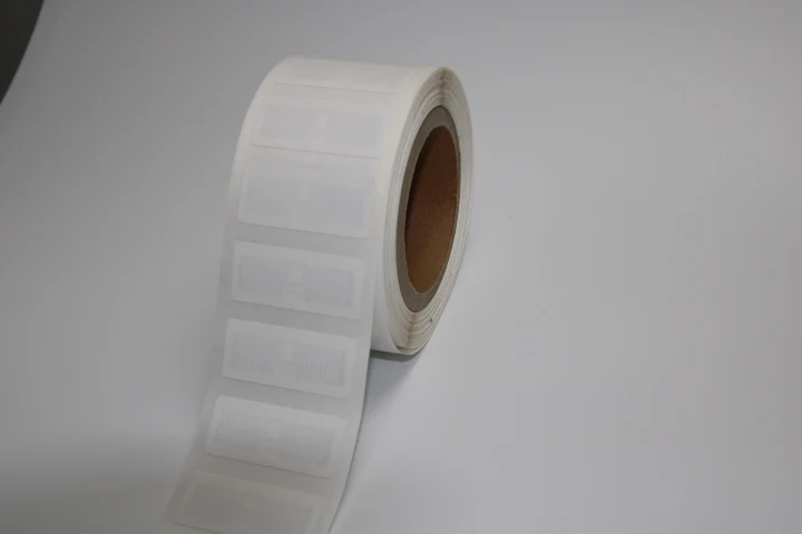 RUI1119121 shacard прозрачный 11 6x91 2 метка Диапазона UHF RFID для лист декор с IMPINJ R6-P коробка документов