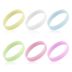 Custom Imprinted Silicone Wristband Glow In The Dark