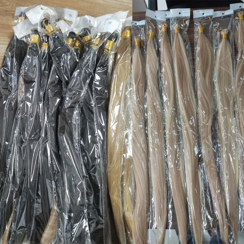 Wholesale 22inch 150g Synthetic Smooth Braid Hair Bundles Pre Stretched Silky Bone Straight Braiding Hair Bulk Crochet Hair