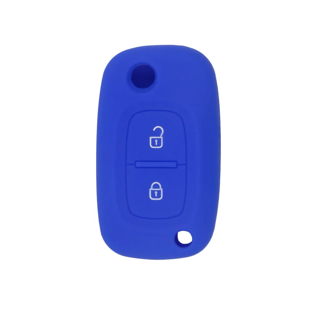 Hot Sale Car Key Accessories Protective Silicone Folding 2 Buttons Car Key Cover