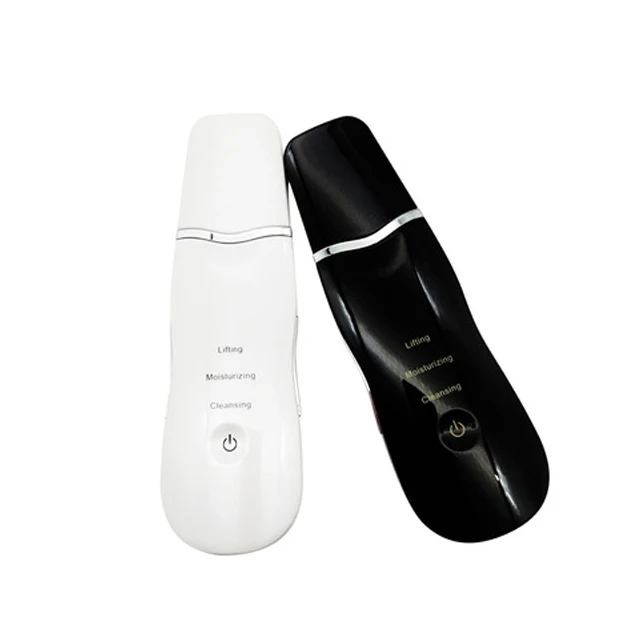 Home use beauty & personal care skin scrubber ultrasonic peeling skin moisture water oil analyze device