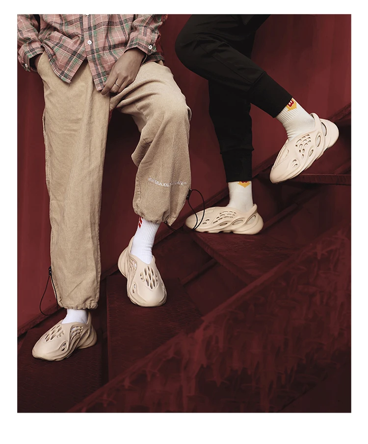 Wholesale Custom Kid Beach Sandals Foam Runner Shoes Yeezy