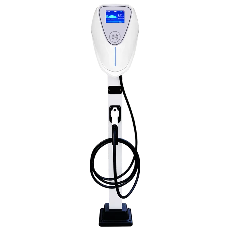 Smart Wall Mounted 32A 7KW Portable AC EV Charger Wall Box, J1772 Type1 Portable EV Charging Station For Electric Vehicles Cars