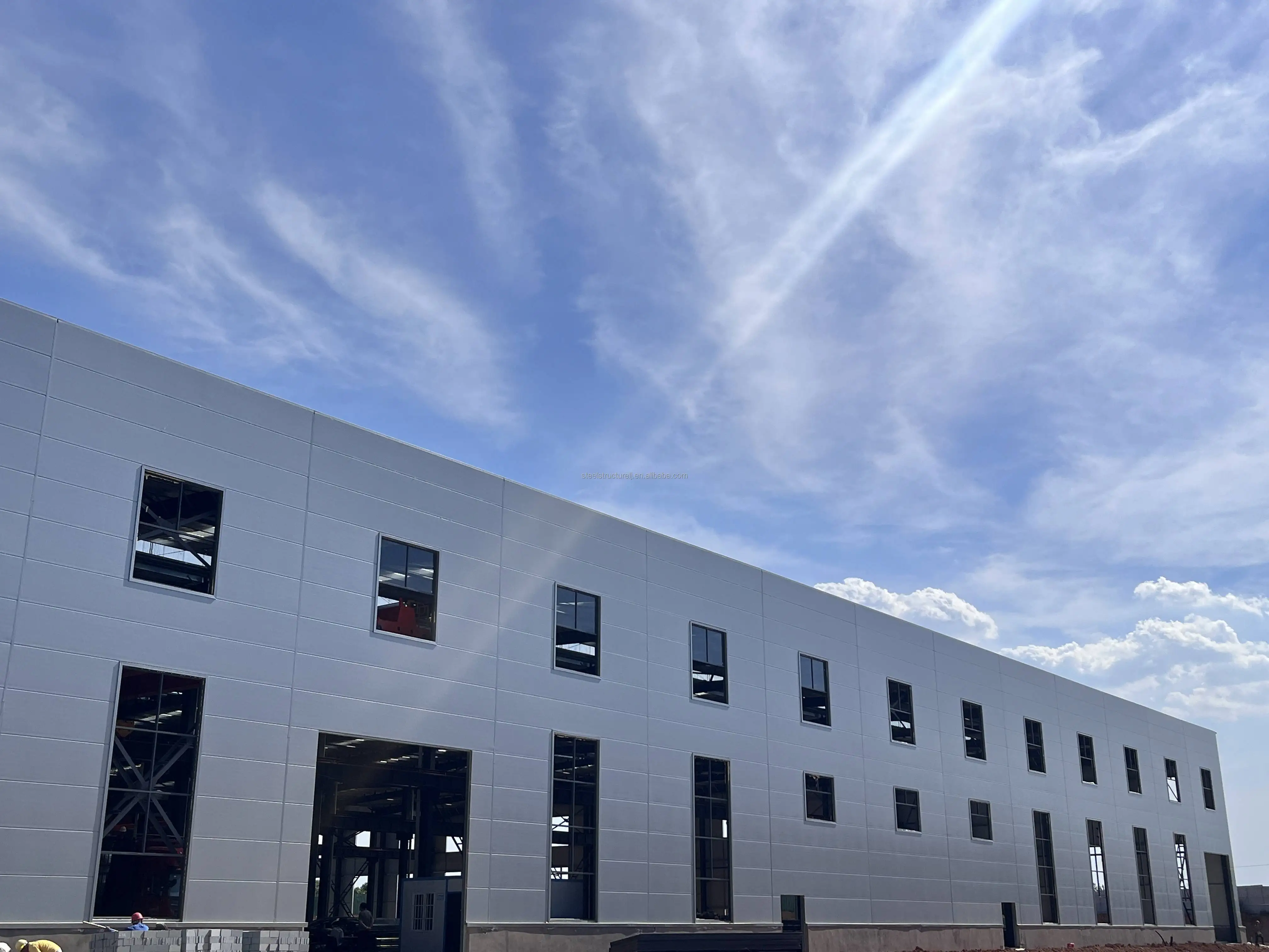 Низкая стоимость Сборных стальных конструкций склад промышленный металлический строительный сборный стальная конструкция