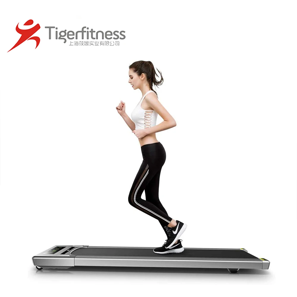 Folding electric running training automatic treadmill