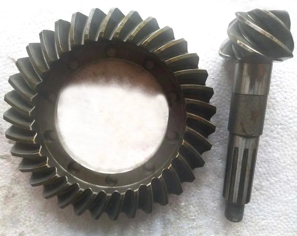 Pickup Mini Suv Rear Axle Final Differential Crown Wheel Ring and Spiral Driving Pinion Gear
