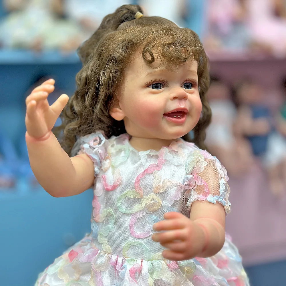 22 inch silicone baby reborn dolls silicon full body for sale lifelike infant reborn newborn doll with imbilc baby toy