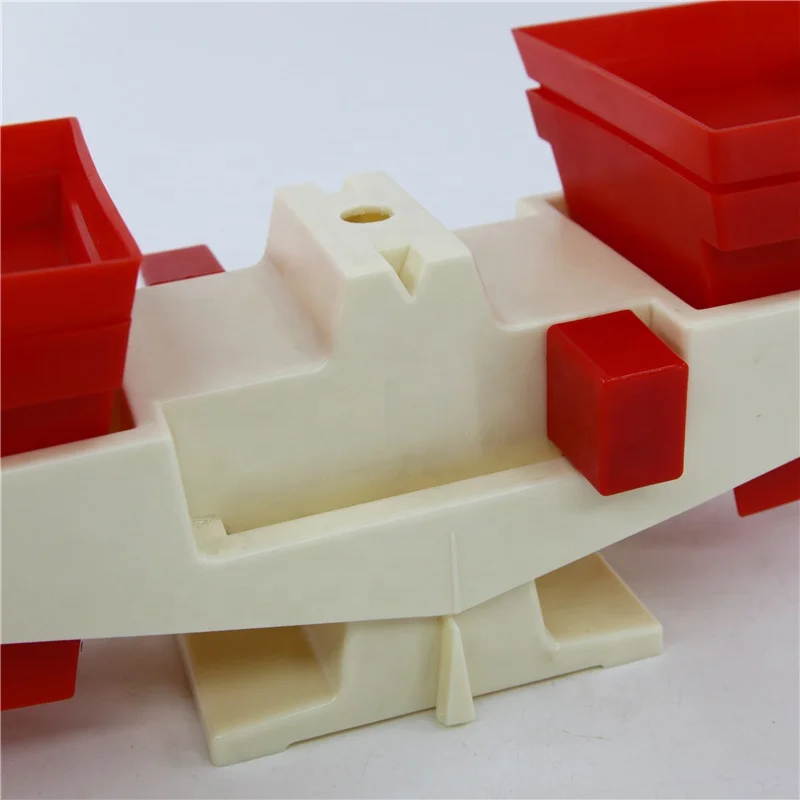 
Advanced plastic elementary two-pan balance of mathematics toy 