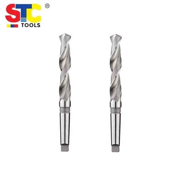 HSS high speed steel Cobalt Cone Shank Bits Black Oxide Finish Din345  Hole Cutter Power Tool Morse taper shank twist drill bit