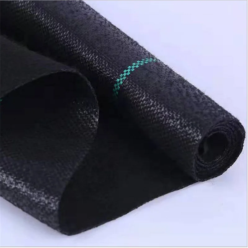 black color Agricultural use plastic cover anti grass cutter tarp