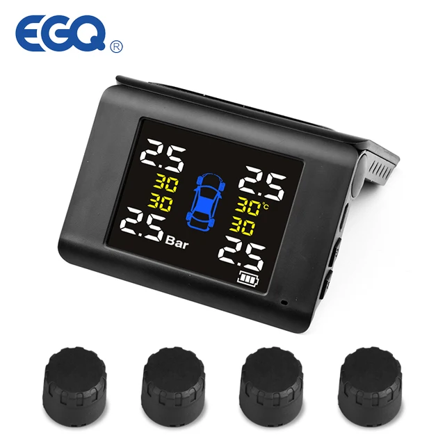 Wireless digital lcd display tpms tire pressure monitoring system