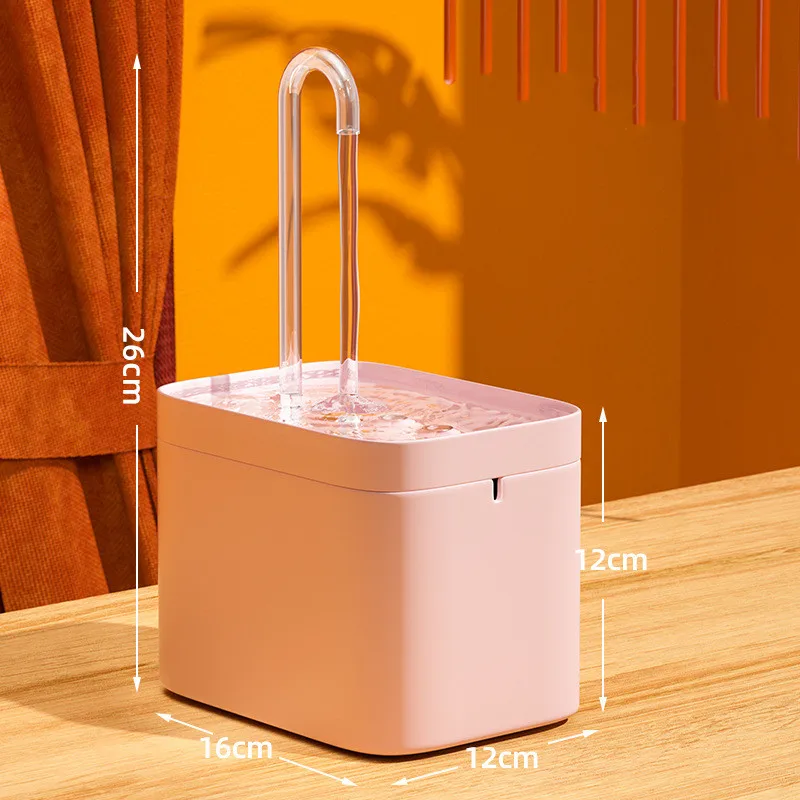 Wholesale Cat Dog Water Fountain with Three Filters Automatic Pet Water Drinking Feeder
