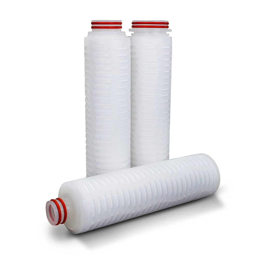 Advanced  0.1 micron 10 inch PVDF Membrane Filter Cartridge Perfect for Water & Chemical Filtration