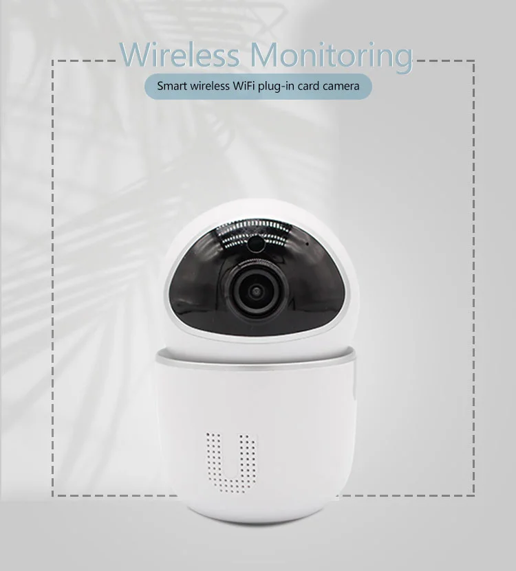 Battery Operated Long Distance Wireless Security Camera With Safety SD Card Recording CCTV IP Camera Wireless