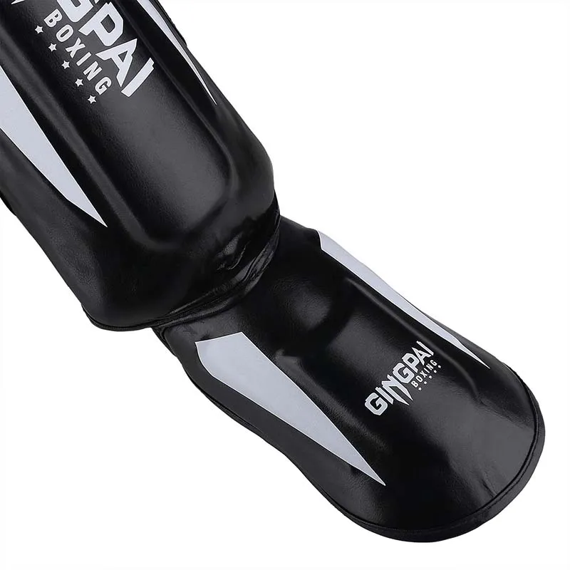 muay thai shin Guards kick boxing Custom Design Thai shin instep guards for combat fighters fan