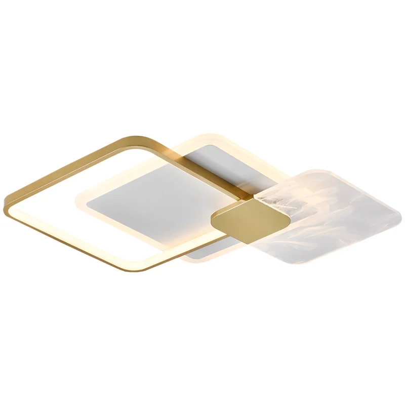 Square 520 acrylic light modern LED ceiling light fixed ring indoor bedroom living room dining room ceiling light