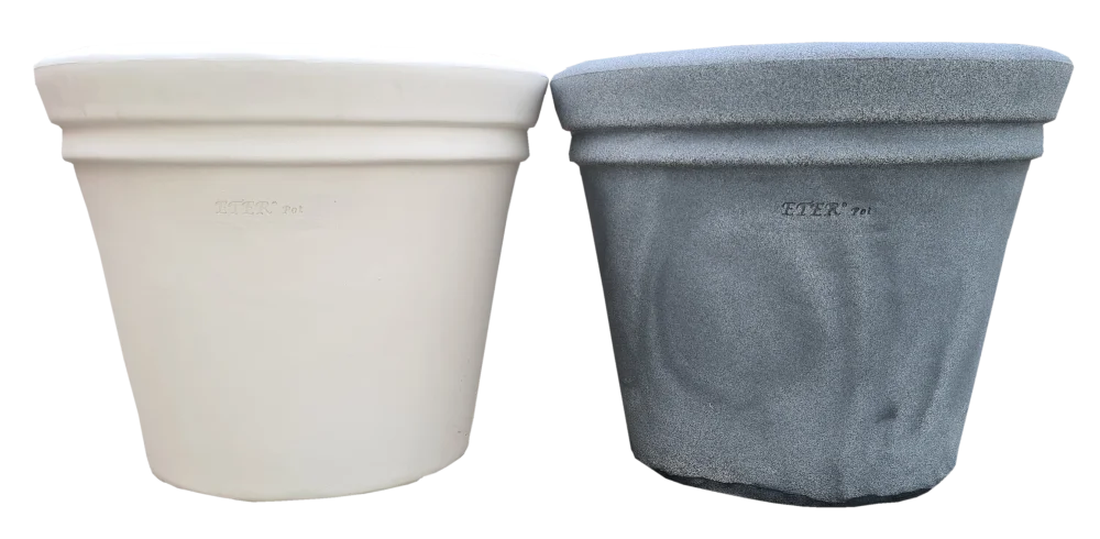 Wholesale Best Seller Good Quality Landscaping Green Garden Eter PE Planter Flower Pots Vase VV1060