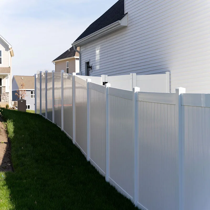 High Quality 6x8 Foot White PVC Vinyl Privacy Fence with Post Wholesale Trellis & Gates,Privacy Vinyl Plastic Fence,Garden Fence