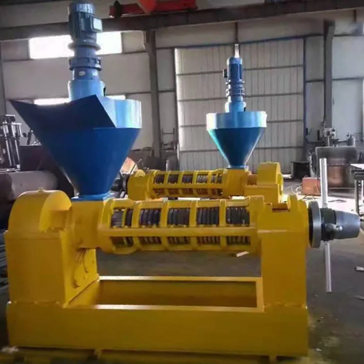 Hot sale screw oil press 200-250kg/h for palm oil cold press screw mill and 4t/h double screw palm oil press machine plant