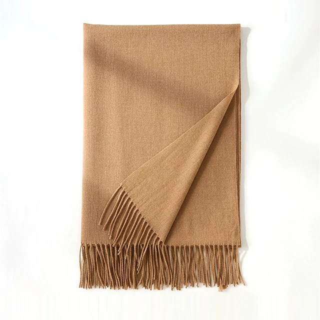2022 New Designer Warm Soft Pashmina Neck Scarves Shawl Blanket Ladies Plaid Tassel Cashmere Winter Scarf For Women (1600605026829)